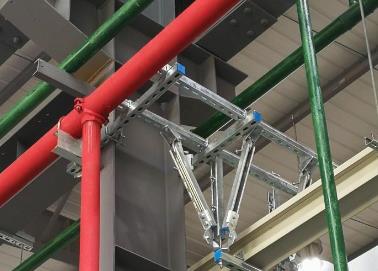 阜新该抗震支架的整体式支吊架结构协调性好